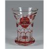 Image 1 : GERMAN RUBY FLASH BEAKER.
