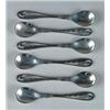 Image 1 : SET OF EIGHTEEN GEORGE JENSEN DEMITASSE SPOONS.