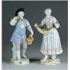 Image 1 : PAIR OF MEISSEN FIGURINES.