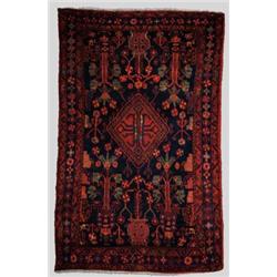 ORIENTAL HAMADAN RUG.