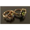 Image 3 : Lot of 2 Gold and Gemstone Rings