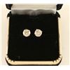 Image 1 : Sparkling Diamond 1/2 ct Stud earrings