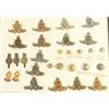 Image 3 : Lot English Military Hat Badges & Buttons