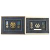 Image 1 : Lot of 2 Framed Medal Collections