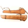 Image 2 : Lot of 2 Leather Rifle Scabbards