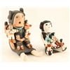 Image 1 : Lot of 2 Pottery Storyteller Dolls