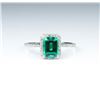 Image 3 : Beautiful Emerald & Diamond Ring