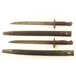 Lot of 2 Bayonets