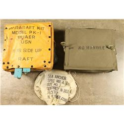 Lot of Military Survival Items
