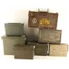 Image 1 : Lot of 7 Empty Ammo Cans