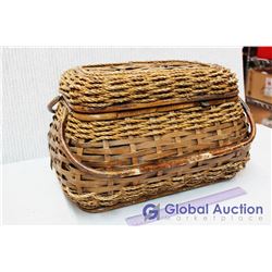 Wicker Picnic Basket