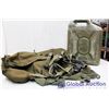 Image 1 : 20L Gas Can, Military Backpack and Duffel Bag