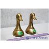 Image 1 : Brass Duck Bookends