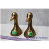 Image 2 : Brass Duck Bookends