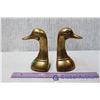 Image 3 : Brass Duck Bookends