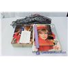 Image 1 : Lot of Misc Vintage Books (Burda 87' Pattern Book, 75/76 Eaton's Catelogues, Princess Di) and Sock S
