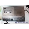 Image 3 : Lot of Vintage Tech (Fax/Answering Machine, Alarm Clock, Cassette Recorder)