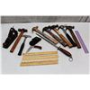 Image 1 : Lot of Misc Vintage Tools (Hammers, Files, Metal Plane)