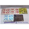 Image 1 : (5) Sets Matching License Plates (70s/80s)