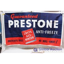 Prestone Anti-Freeze Advertisement (3"x 5") and Vintage Envelope