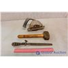 Image 1 : (3) Vintage Hand Tools (Hammer, File)