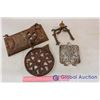 Image 1 : (4) Cast Iron Decor