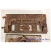 Image 2 : (2) Cast Iron Stove Fronts