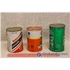 Image 2 : (3) Oil Tins (Full)