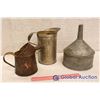 Image 1 : (3) Vintage Metal Containers