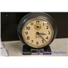 Image 2 : Lot of Vintage Alarm Clocks, (8) Flashlights and Metal Box w/Lock