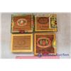 Image 2 : Vintage Benedictine Tray and (4) Cigar Boxes