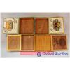 Image 3 : Vintage Benedictine Tray and (4) Cigar Boxes