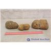 Image 1 : (3) Stone Hammer Heads