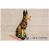 Image 1 : 16" German Shepard Ceramic Dog