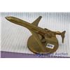 Image 4 : (2) Brass Airplanes
