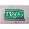 Image 1 : 1969 SK License Plate