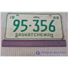 Image 1 : 1968 SK License Plate