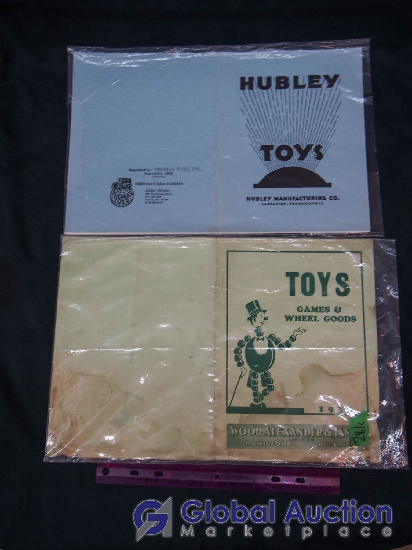 hubley toy catalog