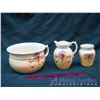 Image 2 : Bath Set of Pitcher Pot And Vase