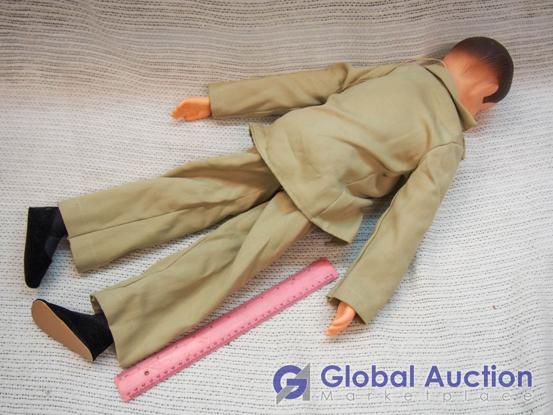 Beige Suit Jimmy Nelson's Danny O' Day Ventriloquist Dummy Doll, 1962