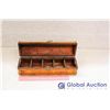 Image 3 : Vintage Wooden Box with Leaf Inset
