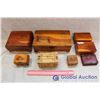 Image 2 : Vintage Ornate Wooden Boxes (8)
