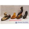 Image 2 : Assorted Large Dog Figurines/Ashtrays