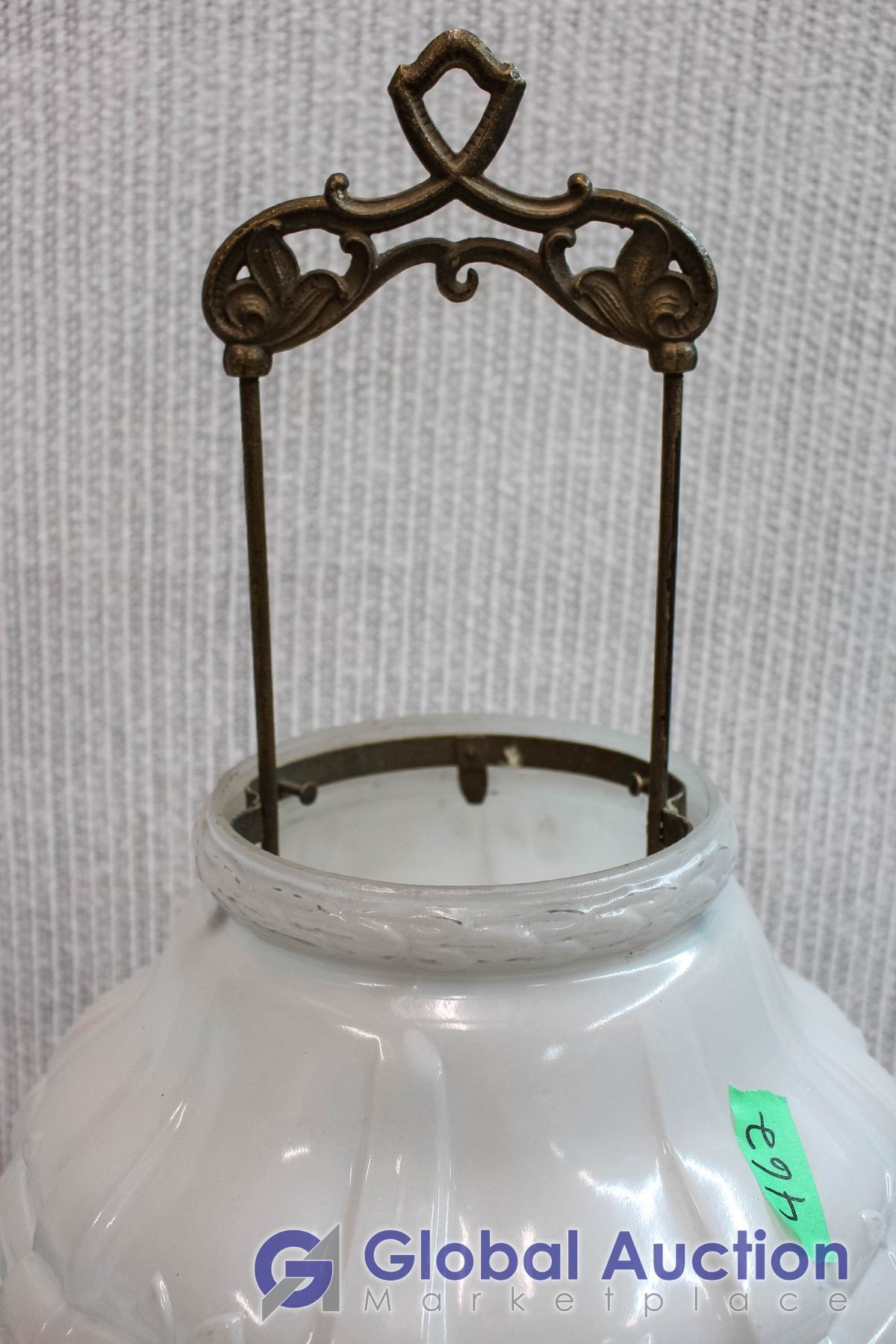 Vintage Aladdin Hanging Coal Oil Lamp