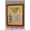Image 1 : Massey-Harris-Ferguson Framed Advertisement
