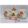 Image 2 : Ceramic Mushroom Kitchen Set