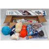 Image 1 : Box of Assorted Knitting Accessories and Floor Glide Guard