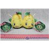 Image 1 : Anthropomorphic Salt/Pepper Shakers and Condiments Set