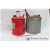 Image 1 : (2) Galvanized Gas Cans