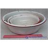 Image 3 : (4) Enamel Wear Bowls